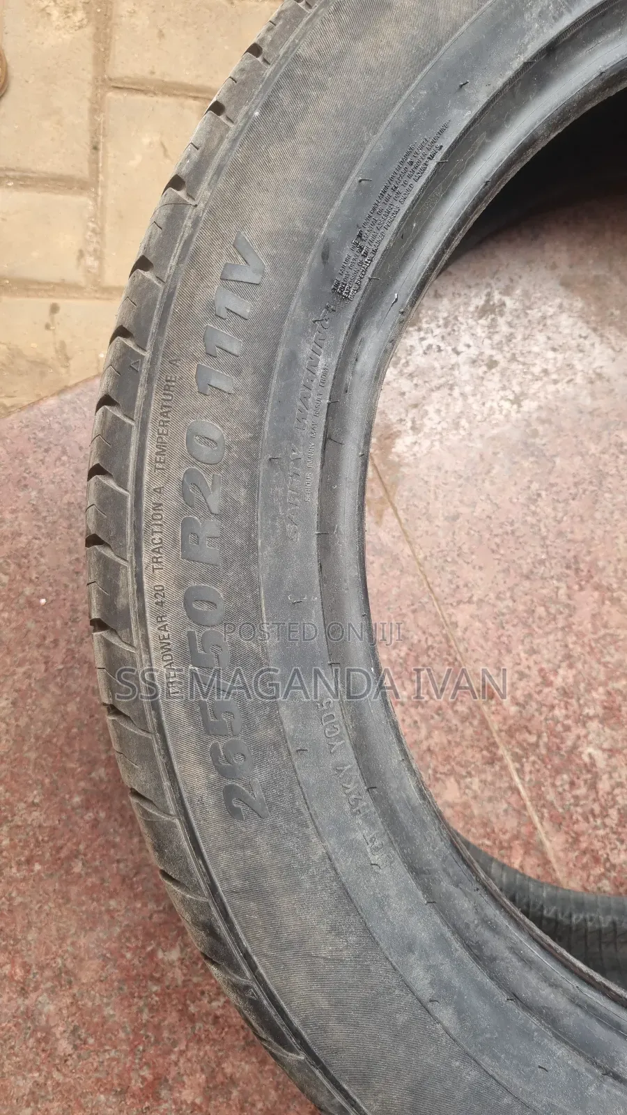265/50r20 Marshal Made in Korea