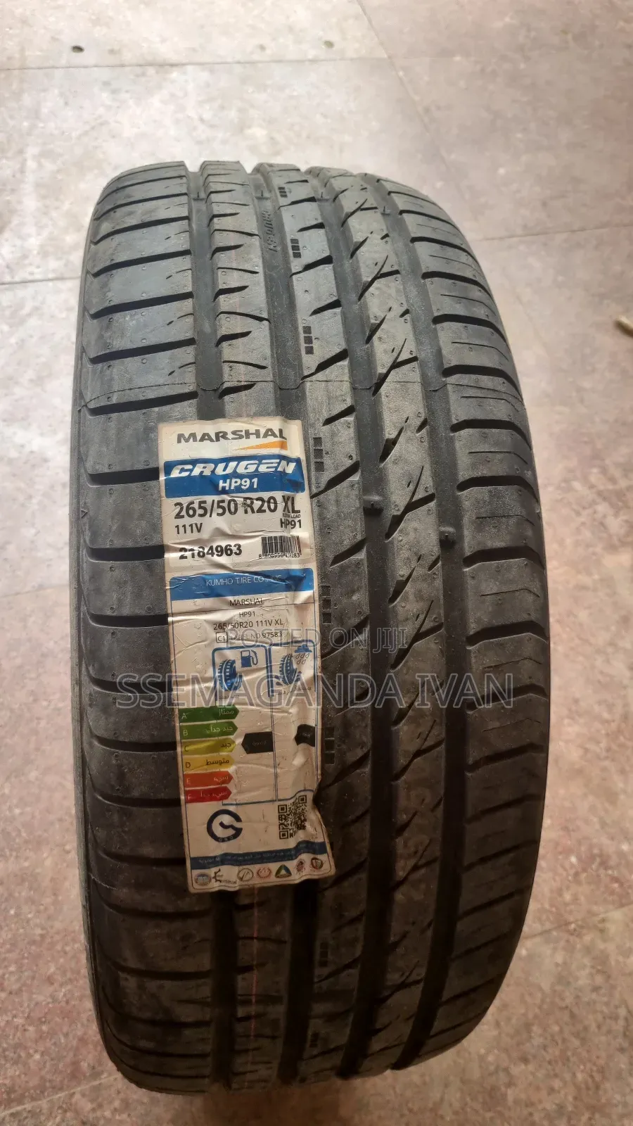 265/50r20 Marshal Made in Korea