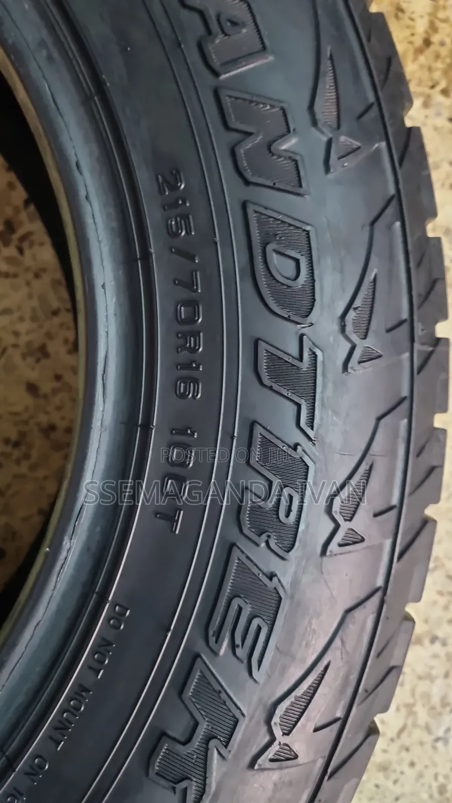215/70r16 Dunlop a/T