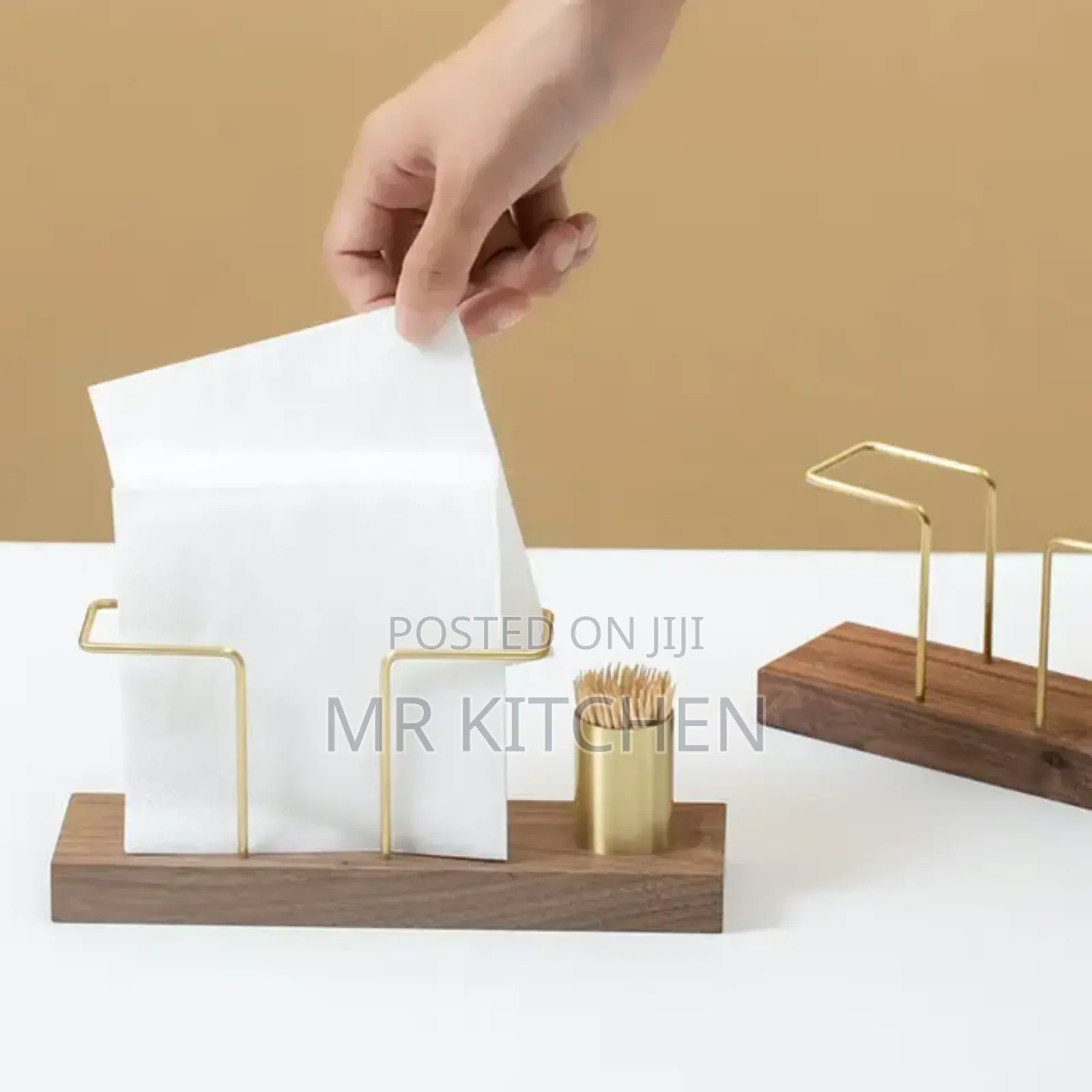 Tissue And Toothpick Holder