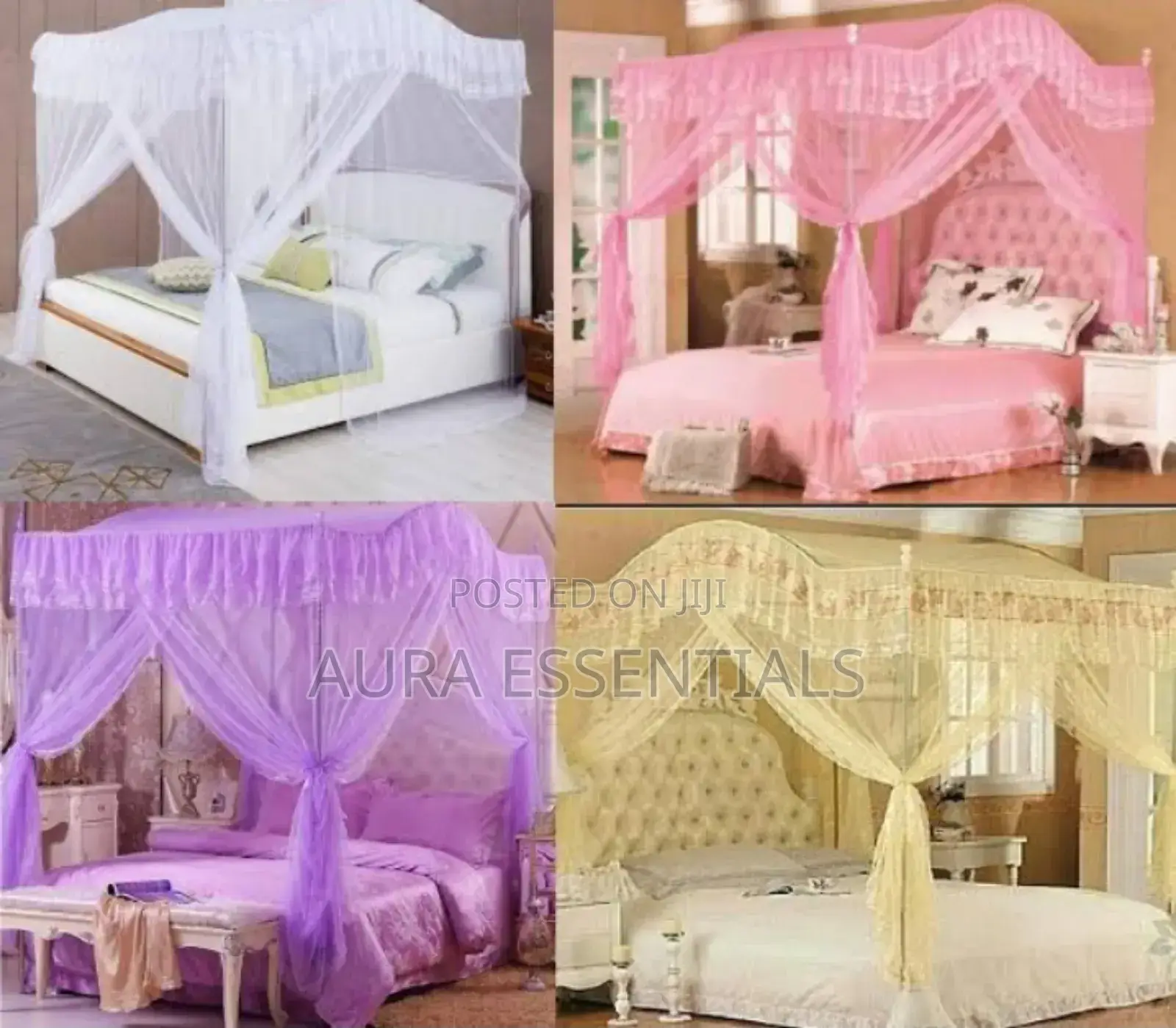 Curved Mosquito Net