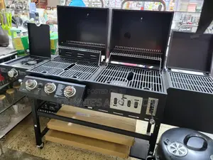 Multifunctional Commercial Barbecue Both Gas and Charcoal