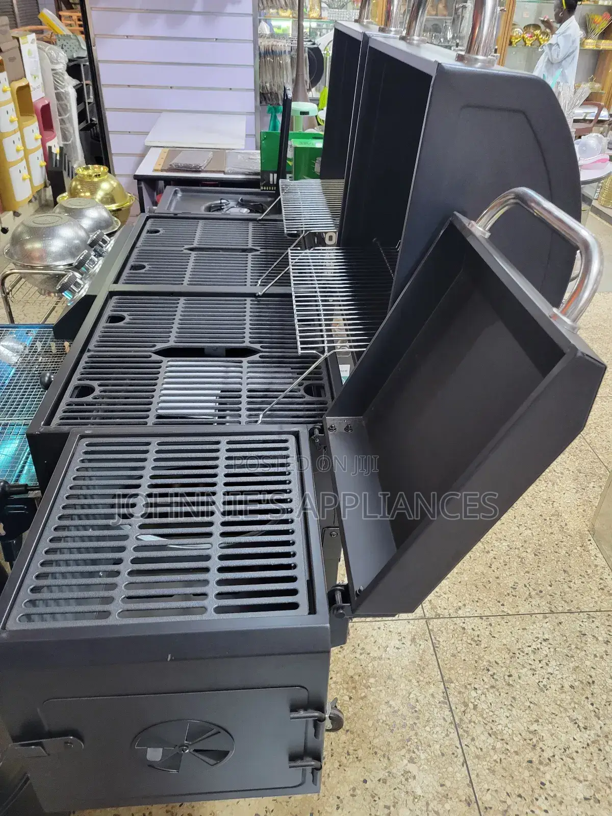 Multifunctional Commercial Barbecue Both Gas and Charcoal