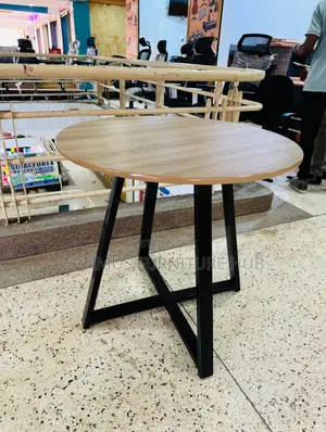 Round Wooden Table