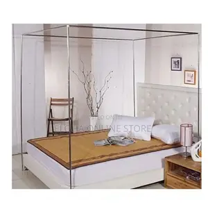 Mosquito Net With Metallic Four Stands