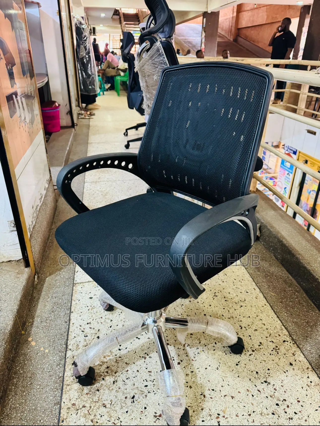 Polkadot Office Chair