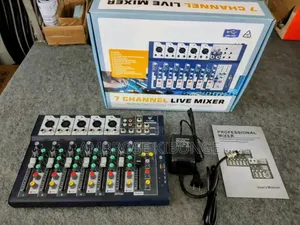 New Blue F-7 Digital USB 7 Channels Professional Live Mixer