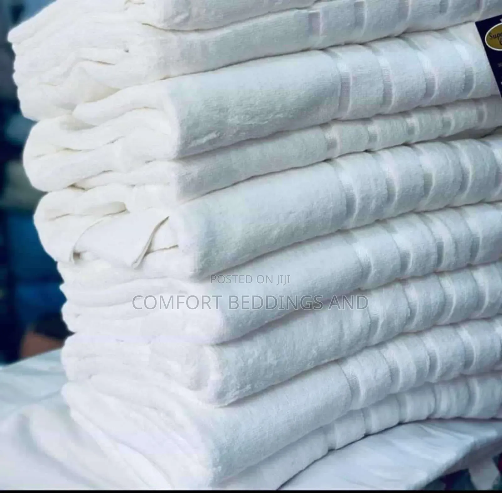 Heavy White Cotton Towels