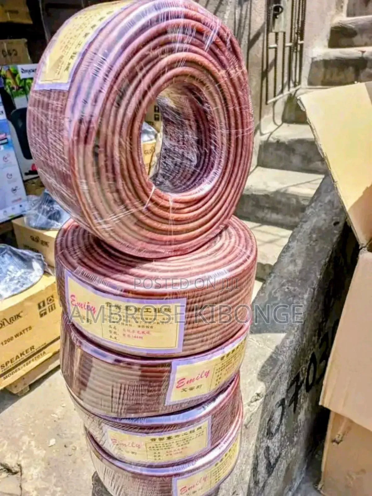Original 100% Copper Roll Wire 100yards Microphone Cables.
