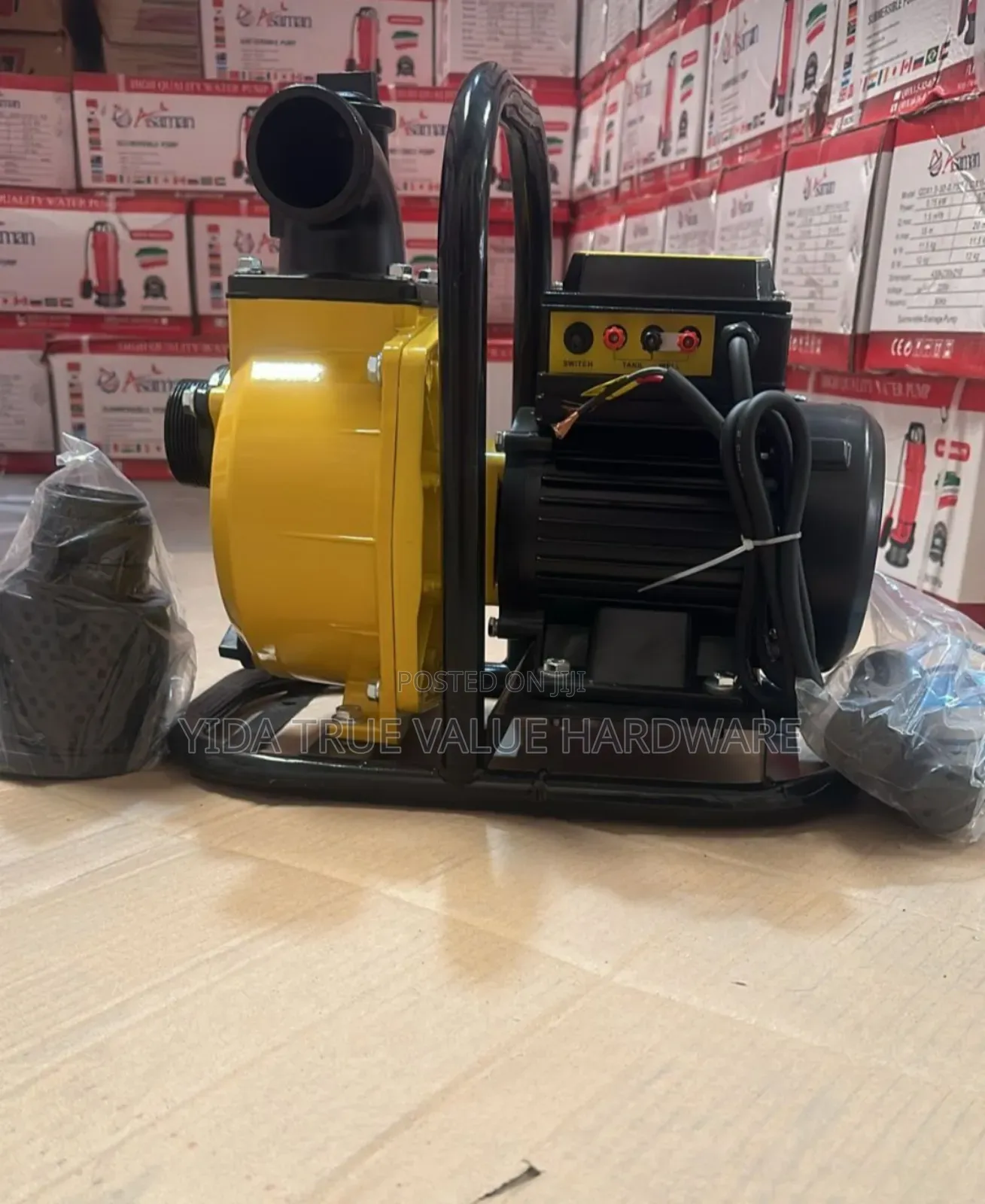 Hybrid Pump ( Solar and Electric Pump )