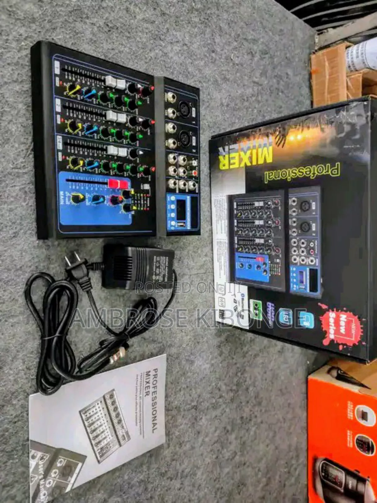 New Classic Sound Board USB Digital F-4 Mixing Console Mixer