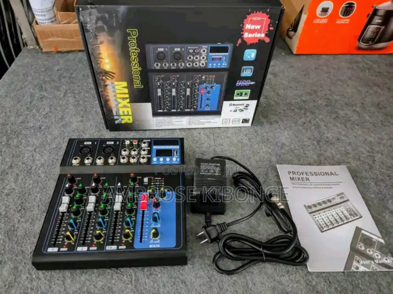 New Classic Sound Board USB Digital F-4 Mixing Console Mixer