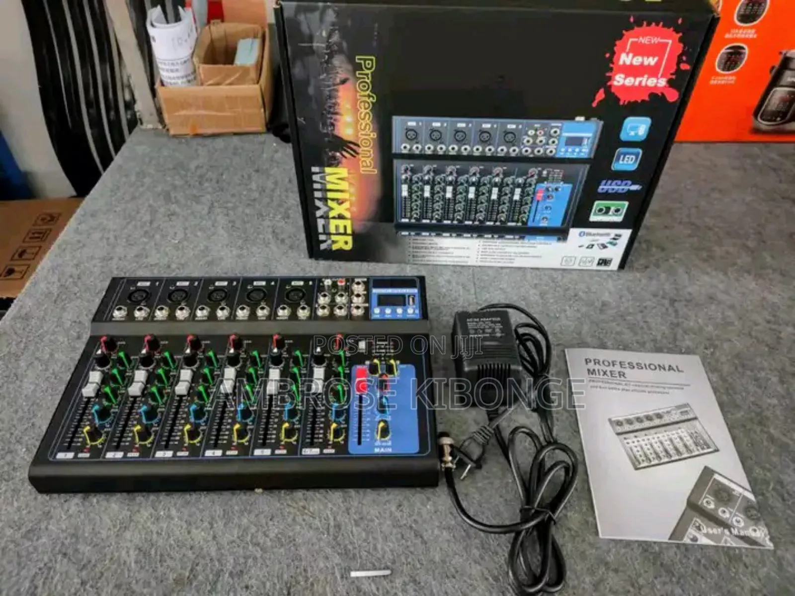 Superior Sound Board F-7 Digital USB Mixing Console Mixers.