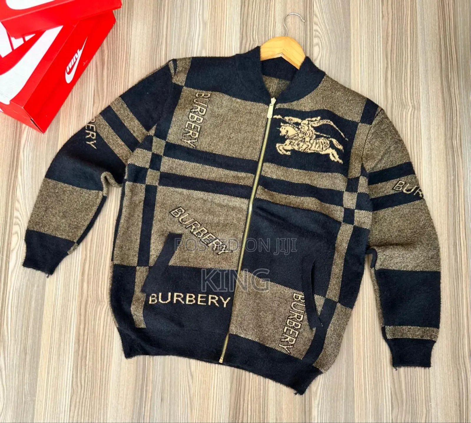 Burberry Zipper Sweater