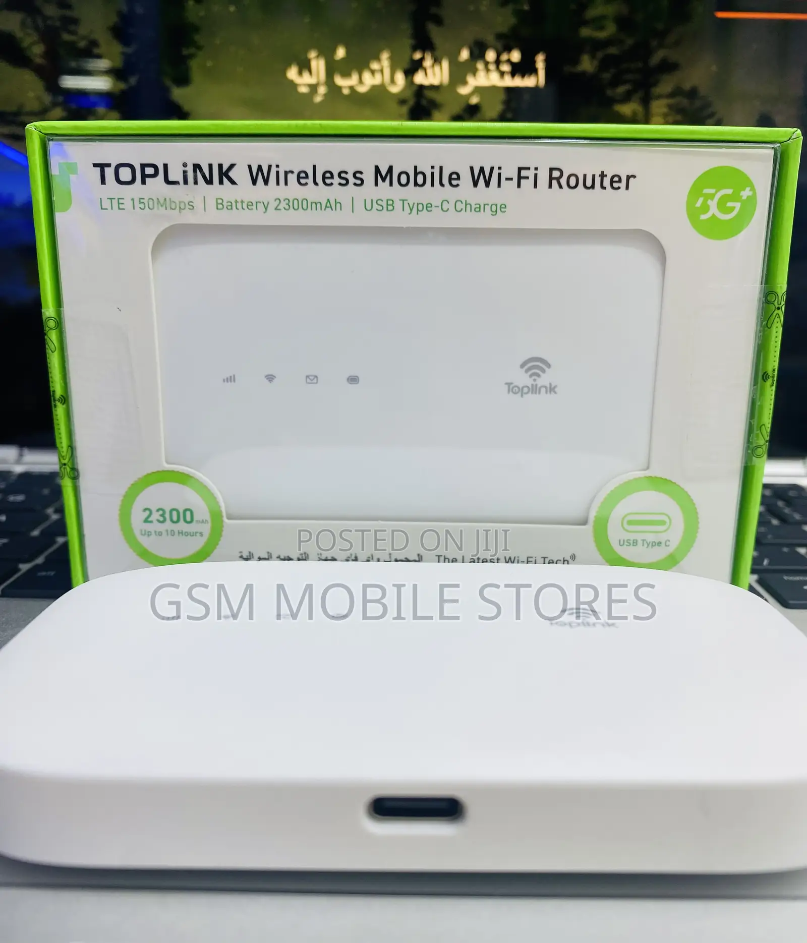 Toplink Hw66c Mobile Wifi 2300mah 150mbp Support All Network