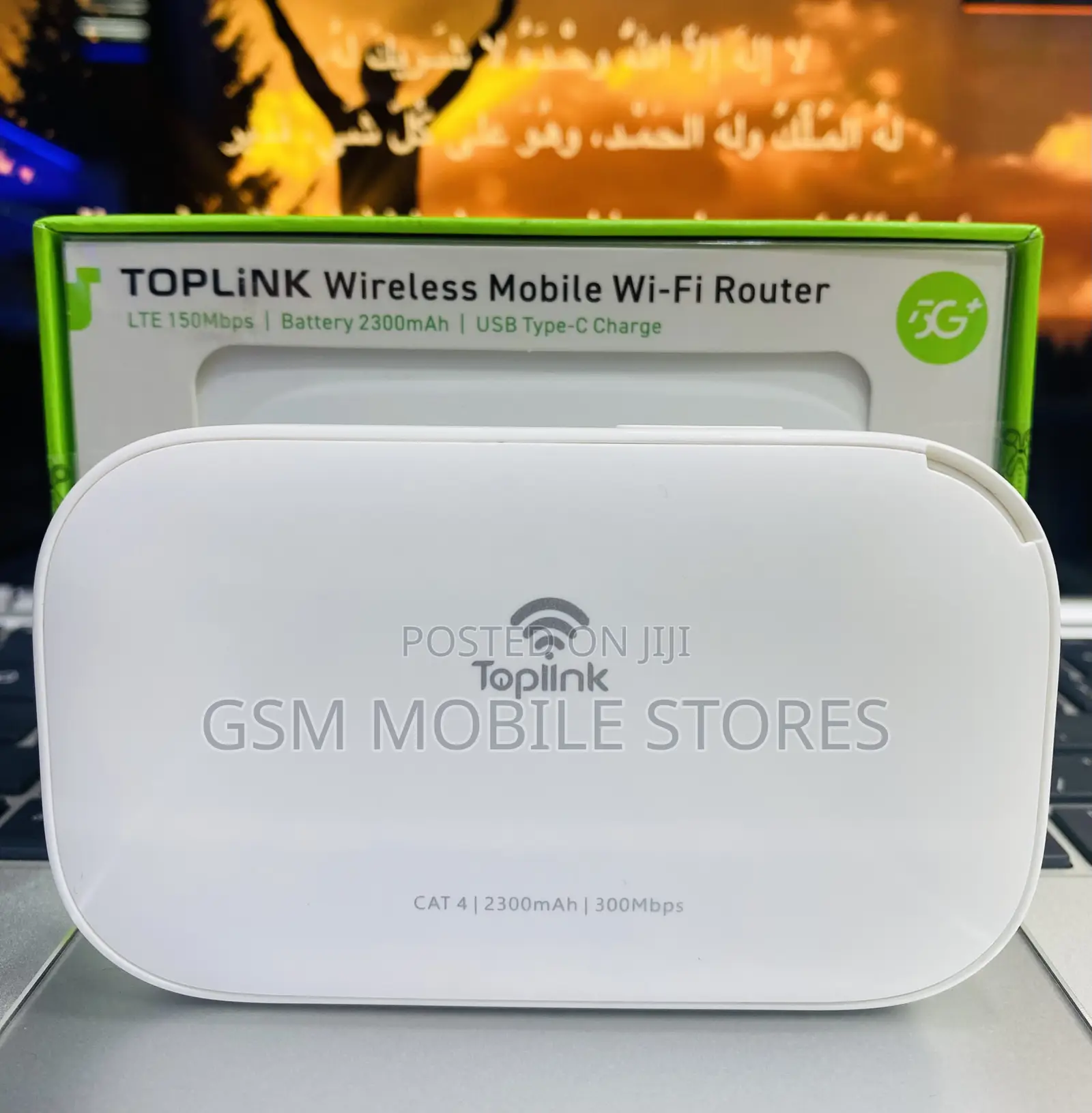 Toplink Hw66c Mobile Wifi 2300mah 150mbp Support All Network