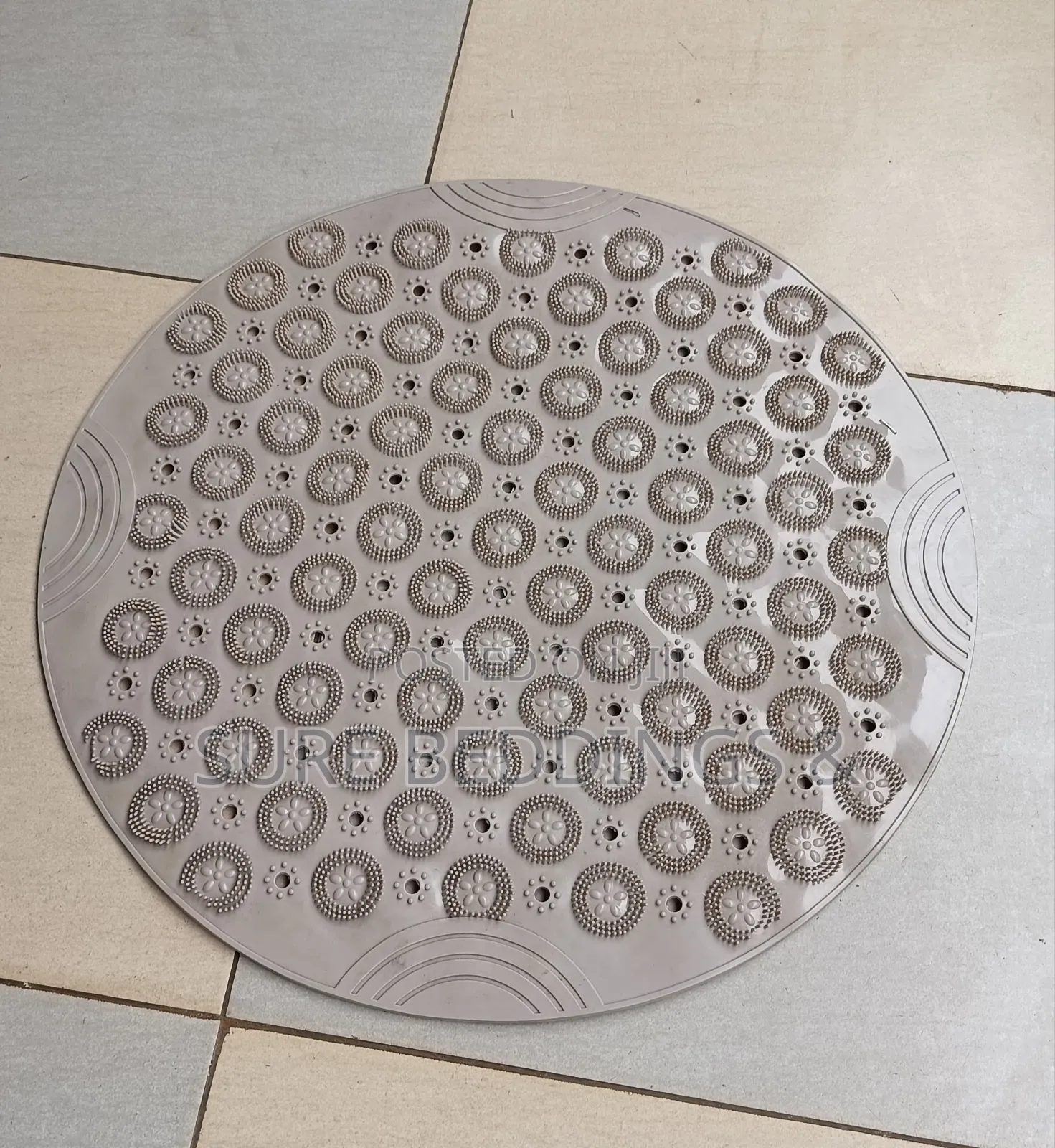 Round Bathroom Mat