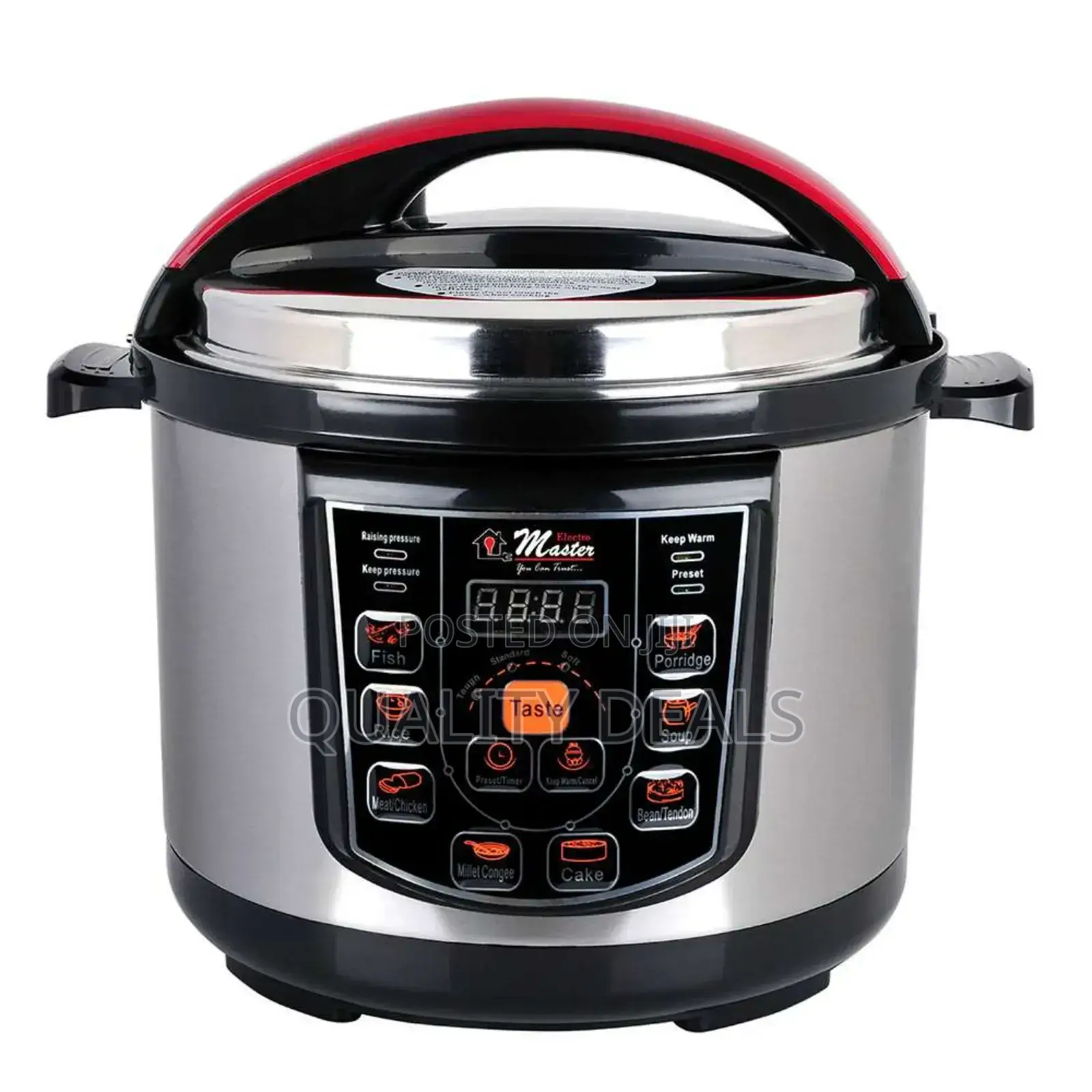 Electro Master Multi Use 6L Pressure Cooker