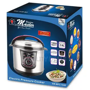 Electro Master Multi Use 7L Pressure Cooker 1800w