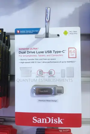Sandisk Ultra Dual Drive Go Usb Type-C (32gb, 64gb, 128gb)