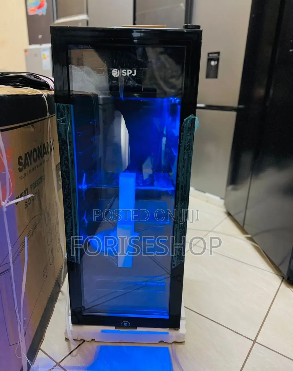 SPJ 120L Display Beverage Refrigerator Quick Cooling