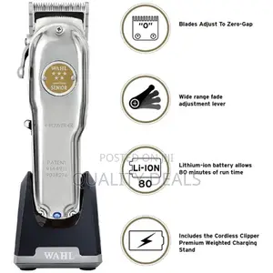 Wahl Cordless Senior Clipper With Charger Stand