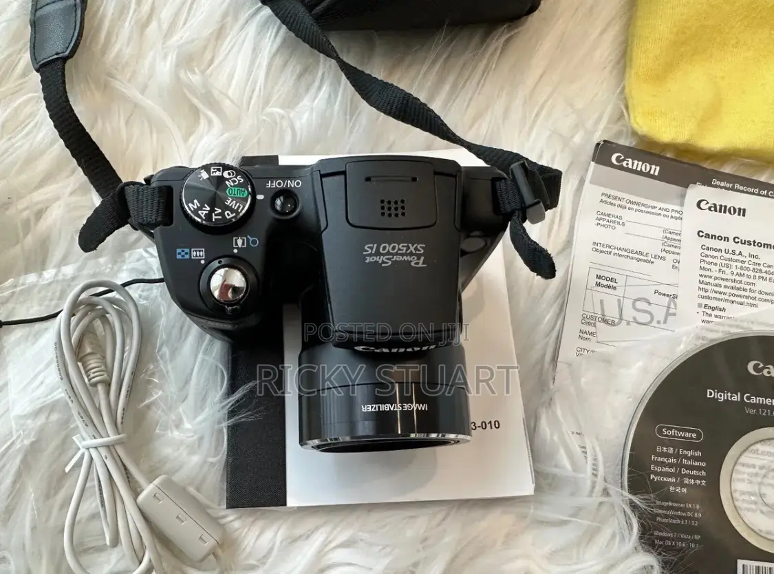 Canon Powershot Sx500 IS Digital Camera X30 Zoom