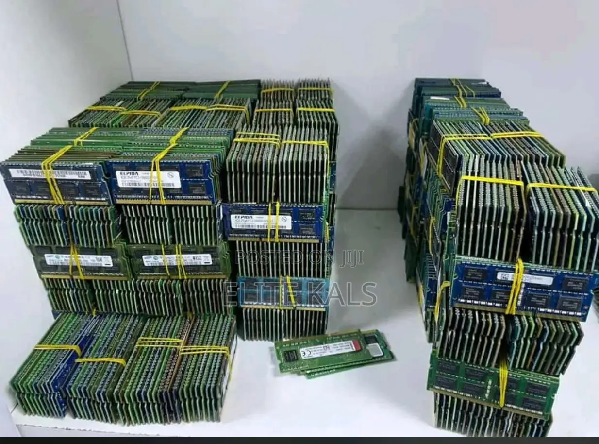 RAM Ddr3l Ddr3 Ddr2 Ddr1 Pc2 and Pc3 Laptop and Desktop