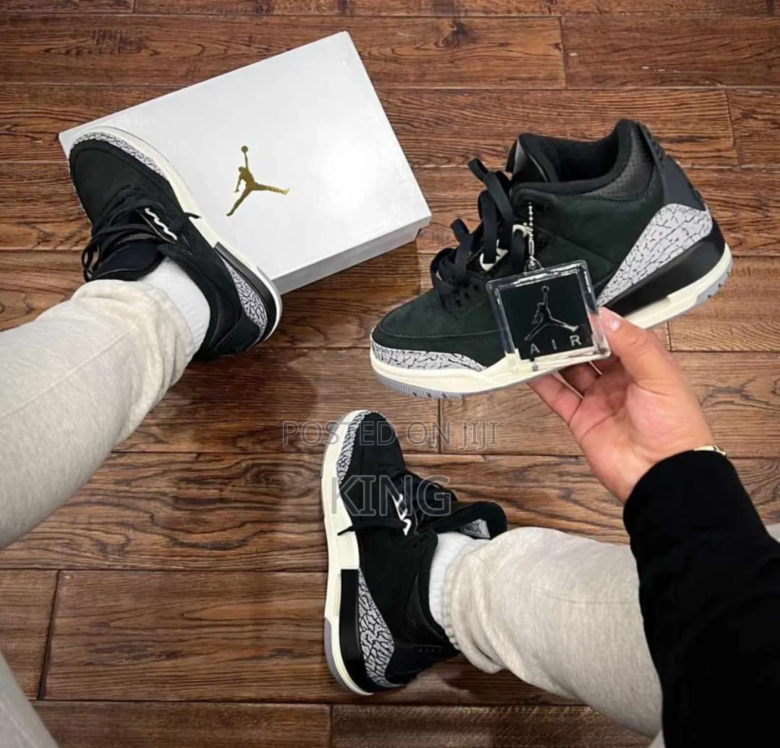 Air Jordan 3 Retro Off Noir