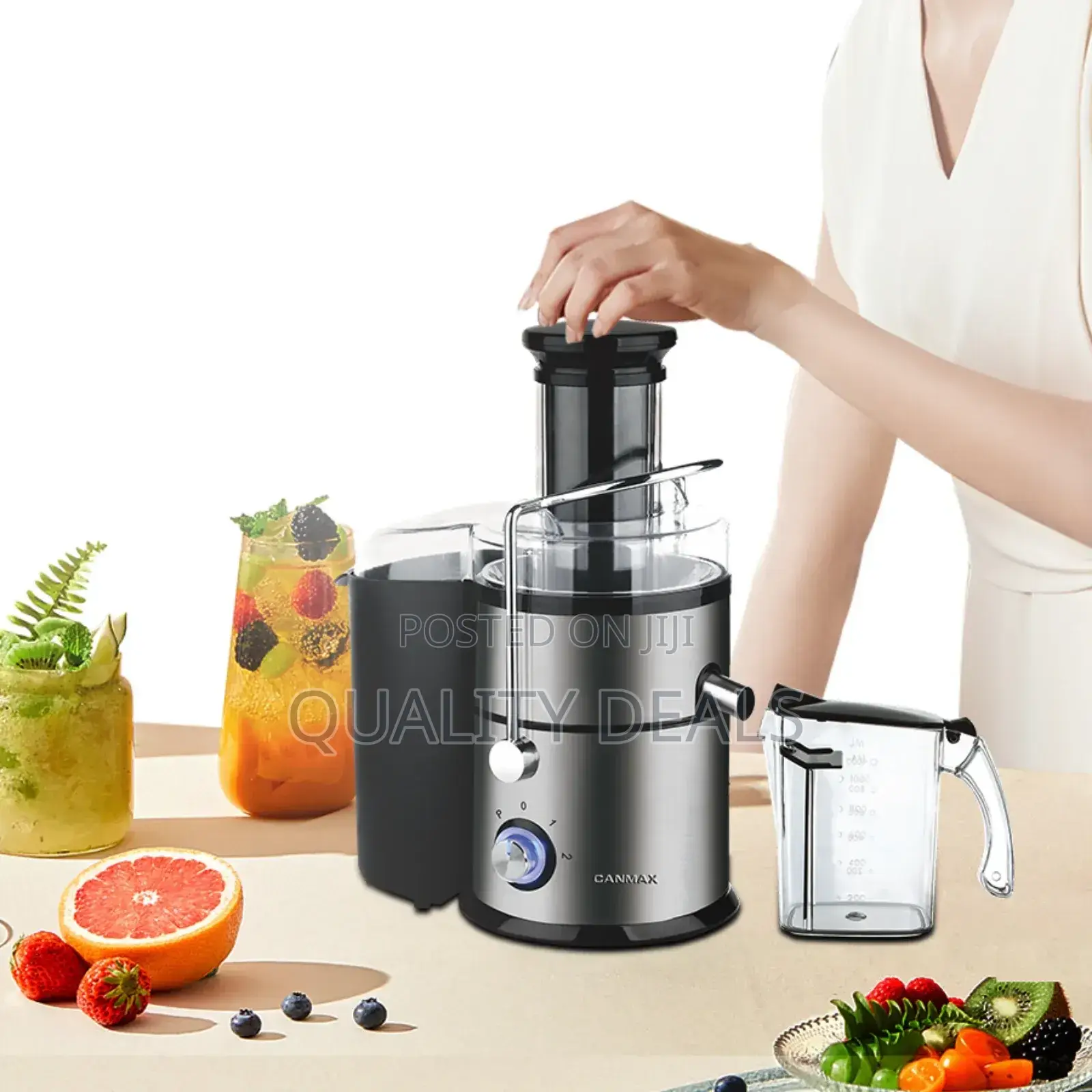 Saachi NL-JB-4073G 4in1 Juice Blender With Glass Jar