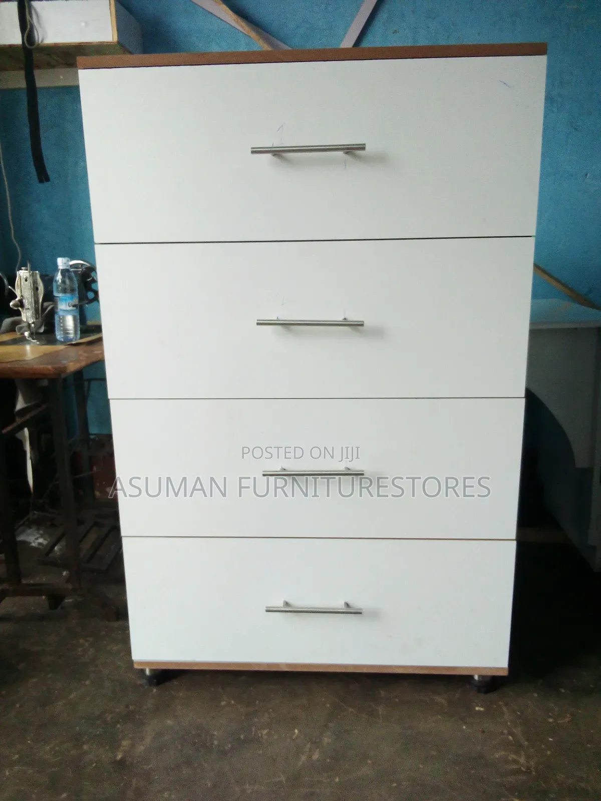 Modern Chest Drawer in White Colour Call Us On