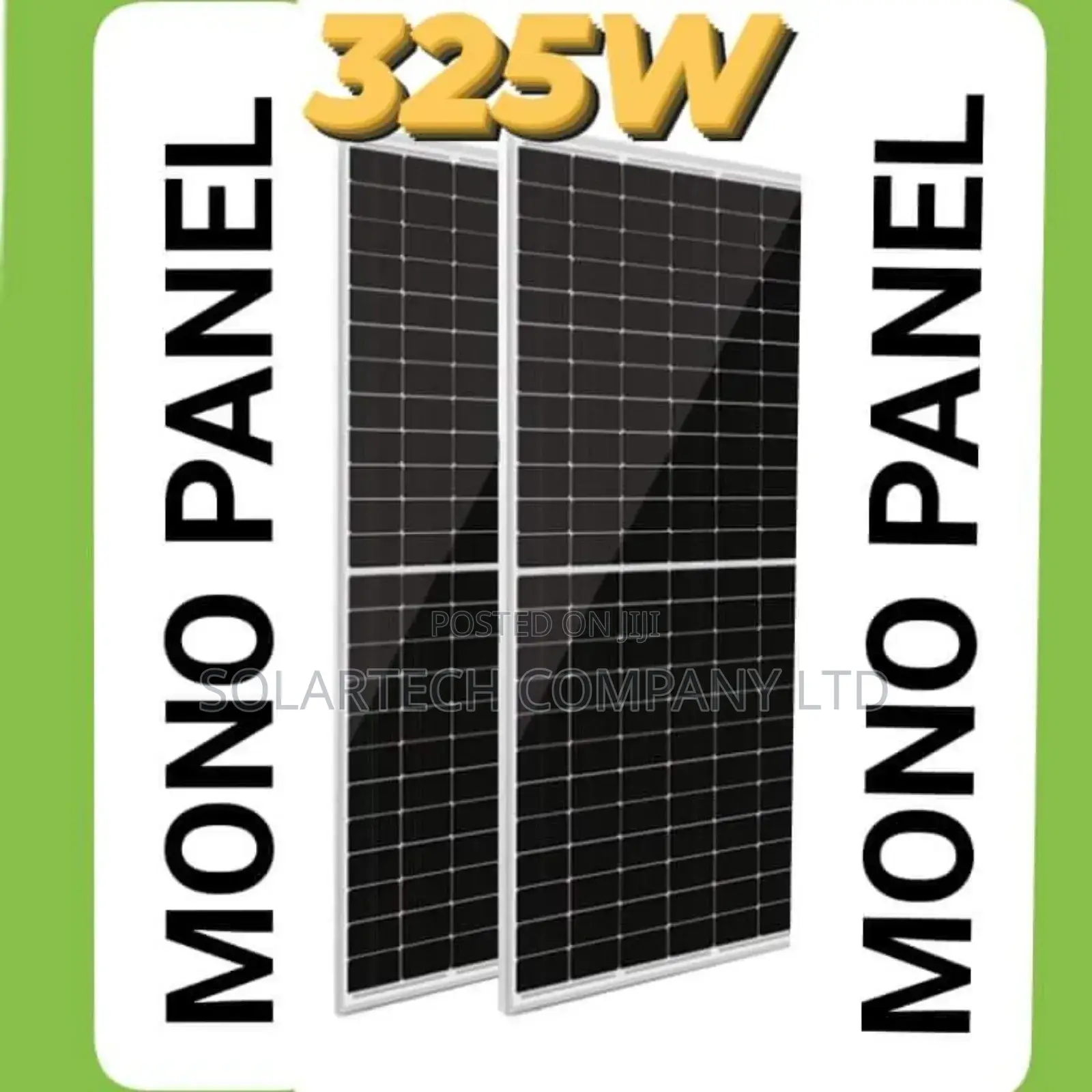 325W Mono Crystalline Solar Panels Dst.
