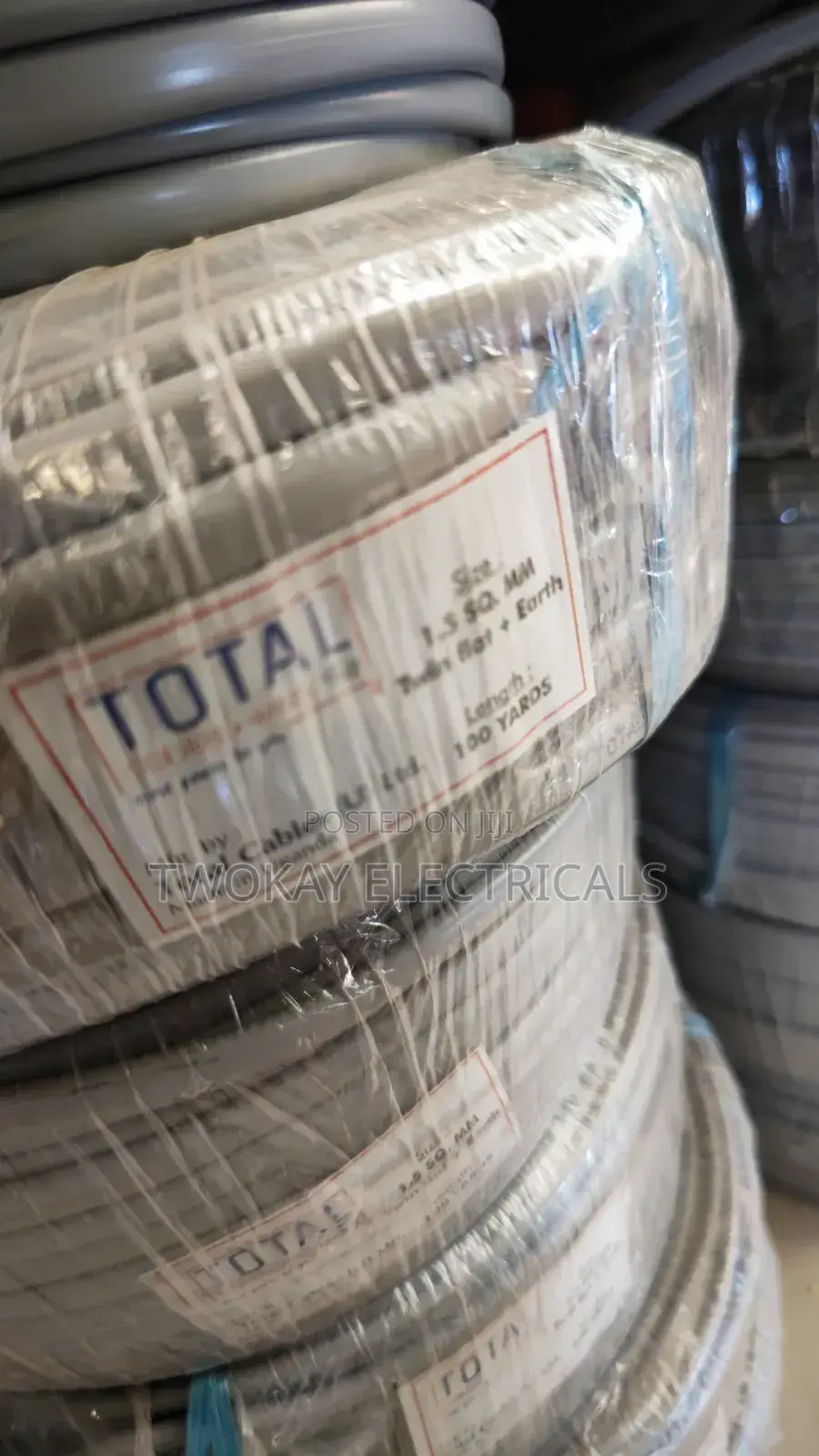 1.5mm Twin Cable Total