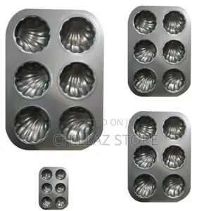 6 Holes Cupcake Molds