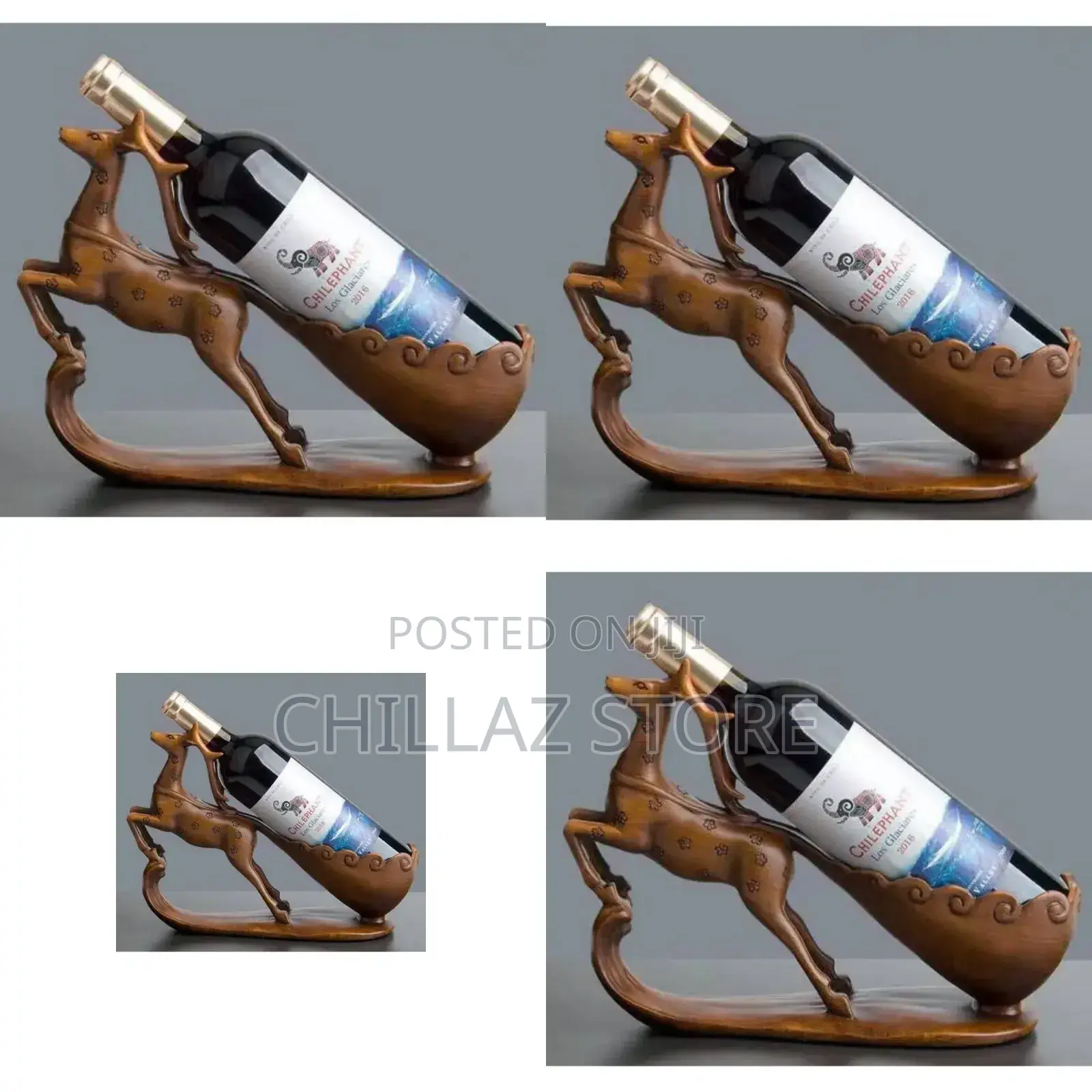 Home Decor Horse Wine Bottle Rack