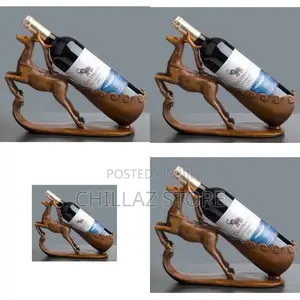 Home Decor Horse Wine Bottle Rack