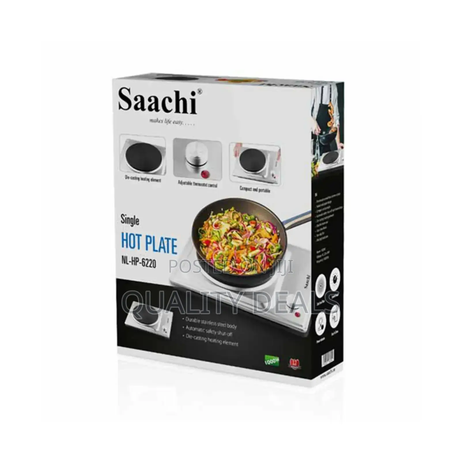 Saachi Single Hot Plate NL-HP-6220