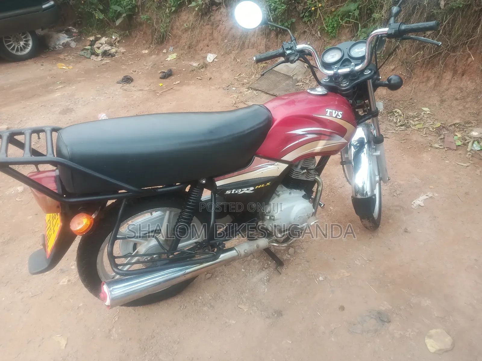 TVS XL 100 2016 Red