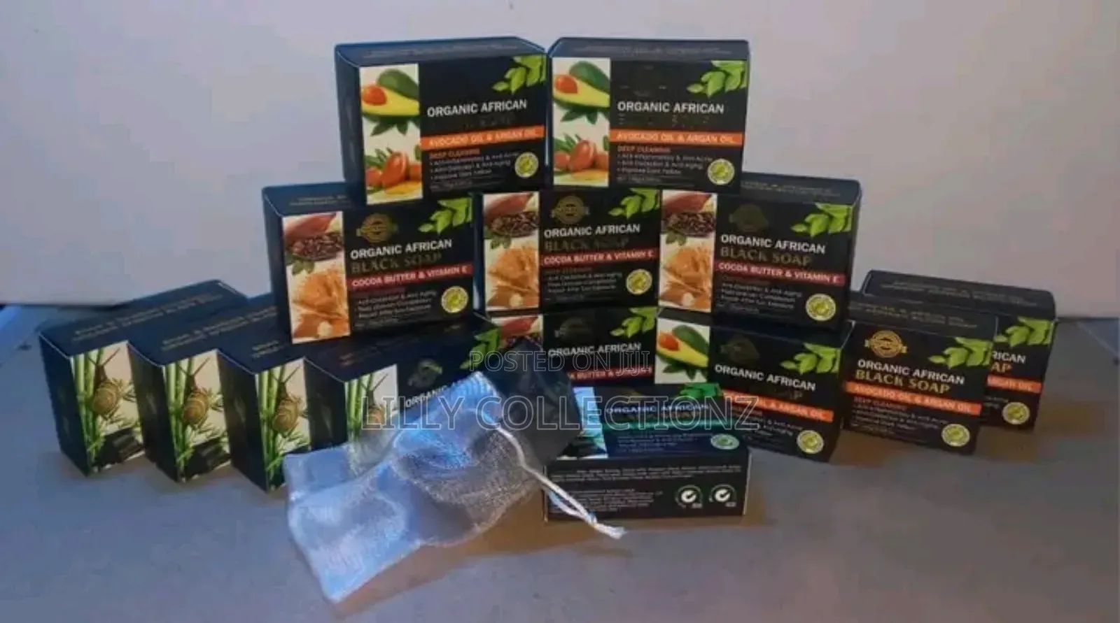 Organic African Black Soap