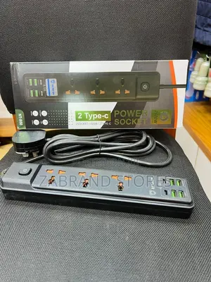 Power Extension Socket 3 Plug