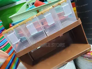 Plastic Storage Spice Rack Set