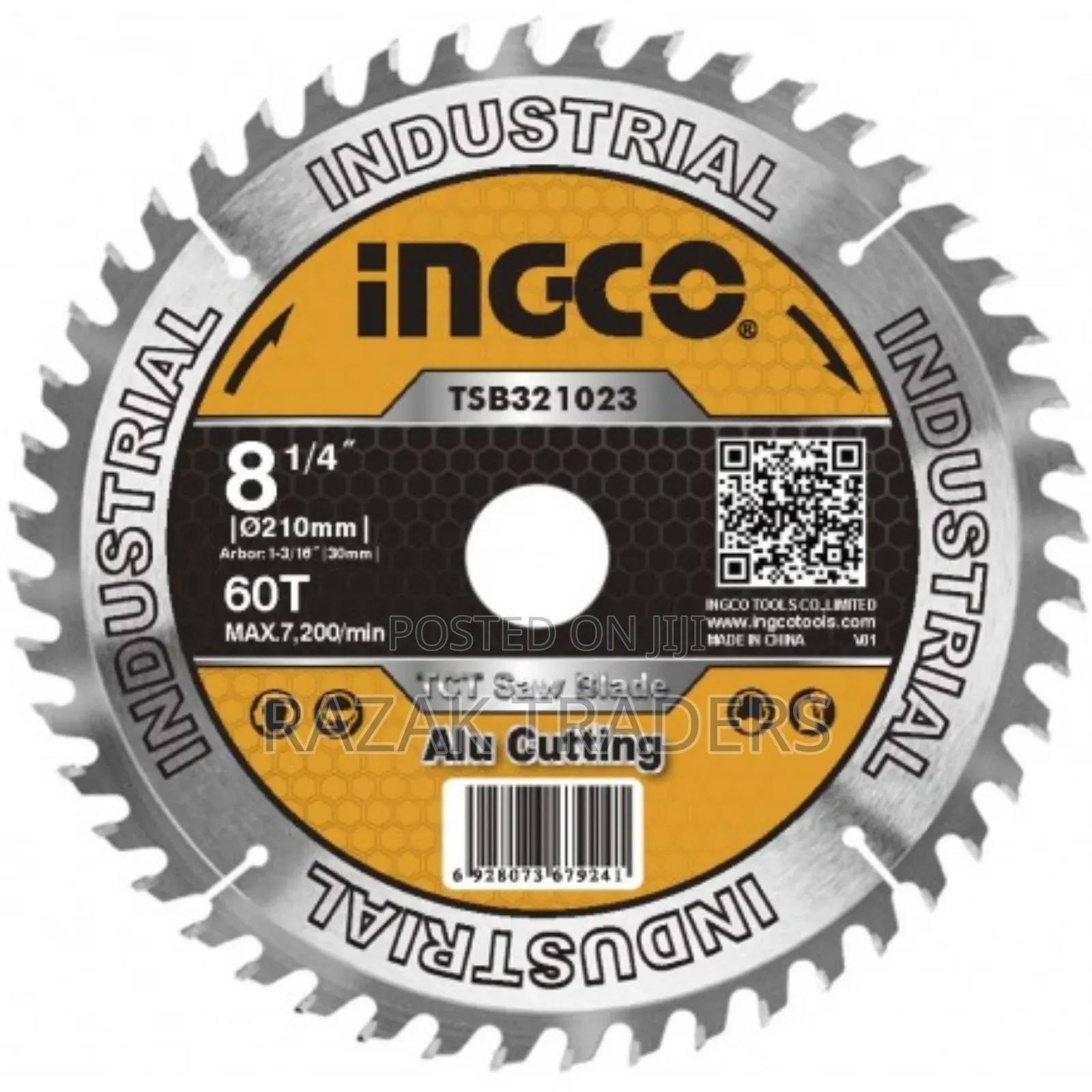 Replacement Disc for Circular Saw 210mm - 60 Teeth