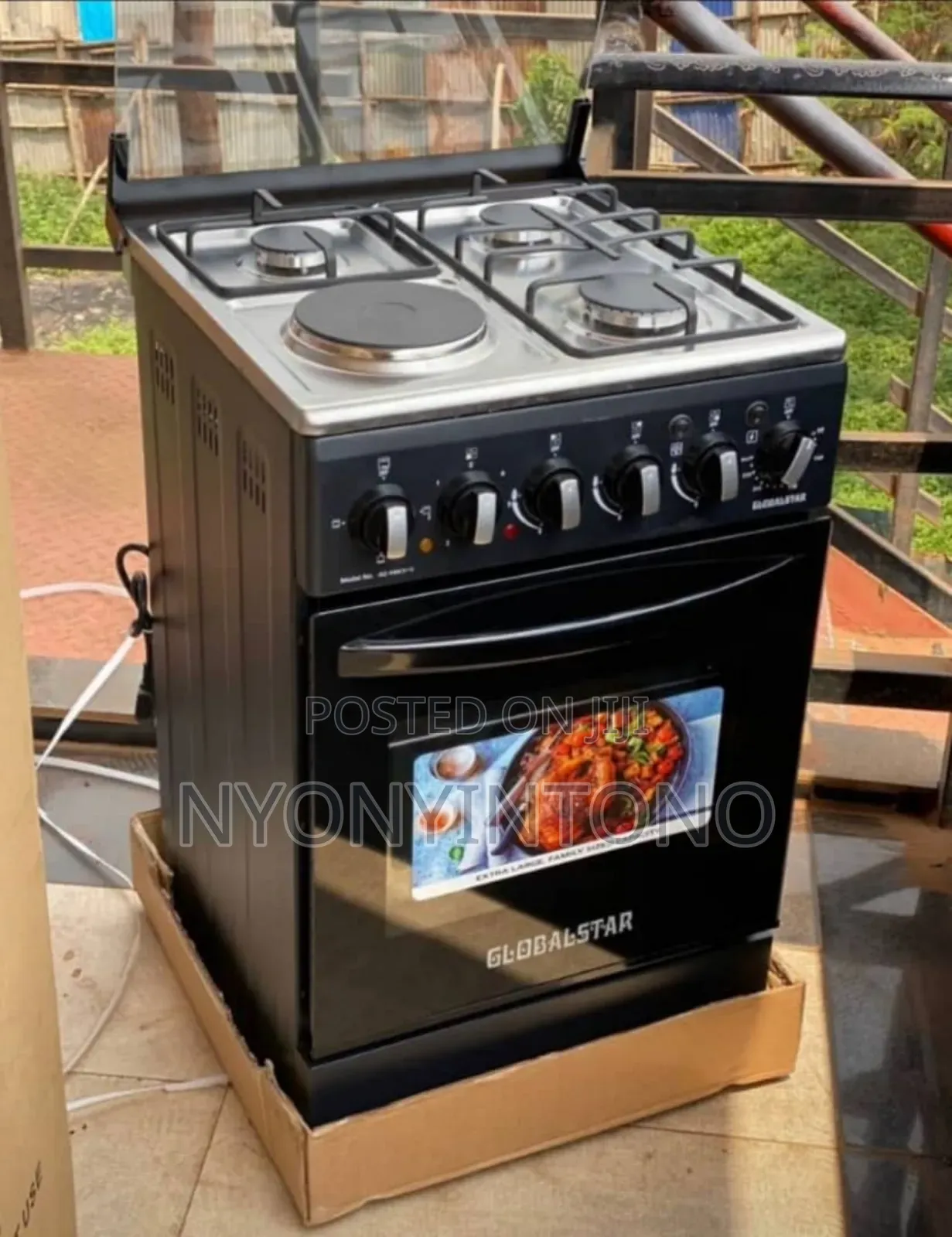 Global Star 3+1 Cooker With 2 Years Warranty.