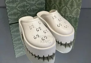 Gucci Platform Casual Style Unisex Logo Sandals