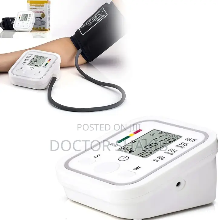 Blood Pressure Monitor Meter With LCD Digital Display