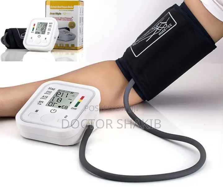 Blood Pressure Monitor Meter With LCD Digital Display