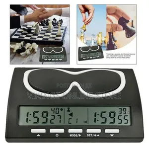 Digital Chess Clock Count Up Down Board Game Timers