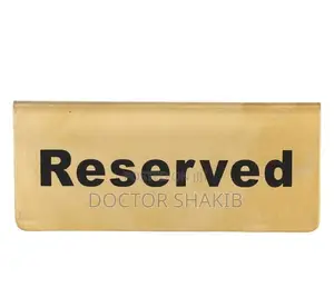 Table Top Reservation Place Tag Holder