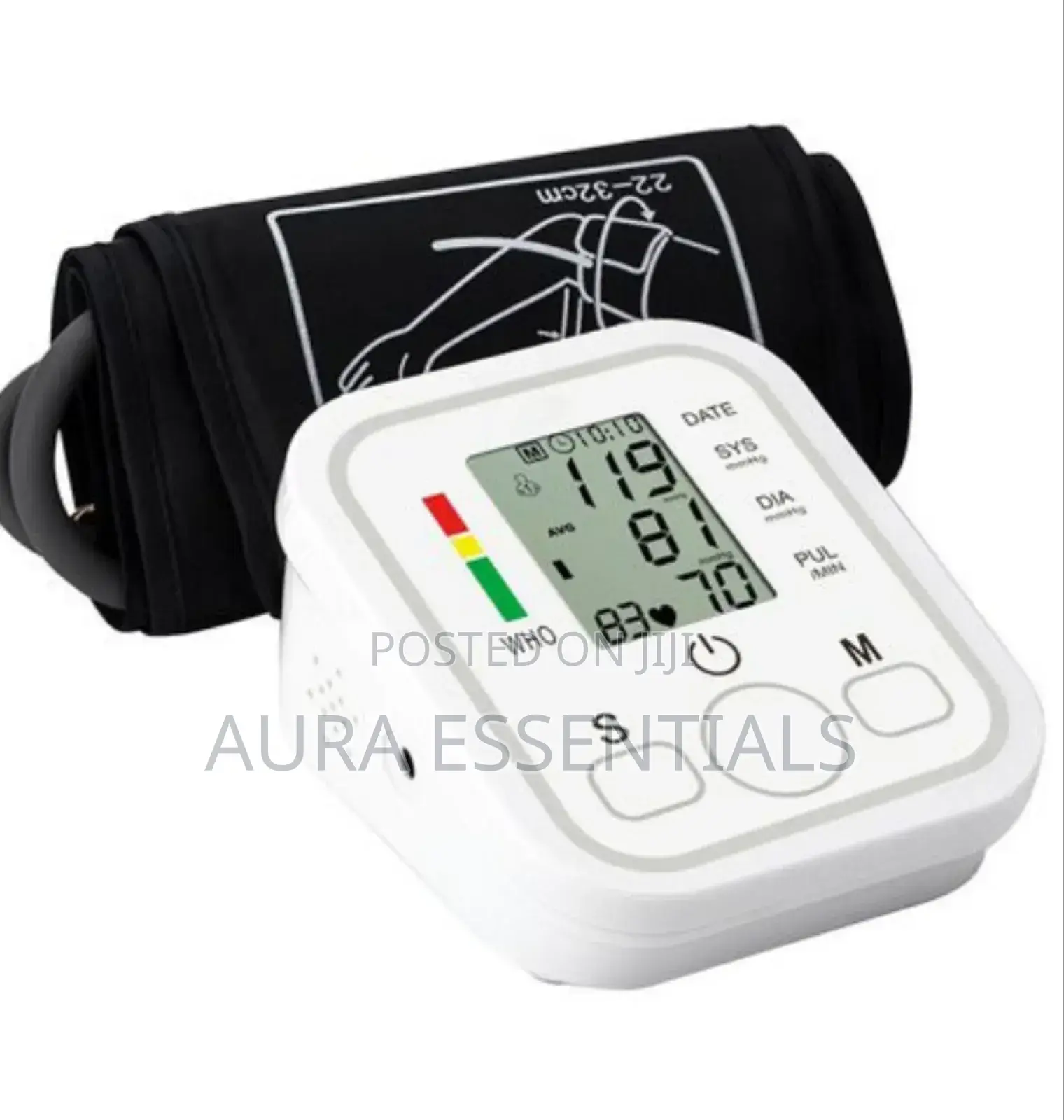 Rm Blood Pressure Monitor Meter-LCD Digital Display
