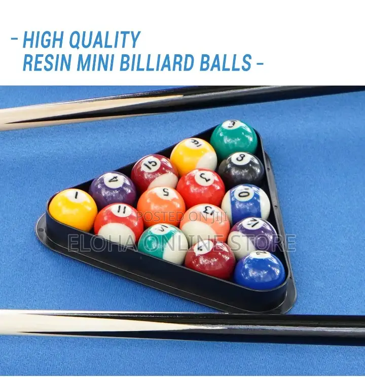 Mini Table Pool Billiard Balls Set